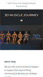 Mobile Screenshot of 3dmusclejourney.com